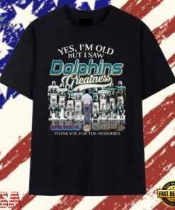 Miami Dolphins Greatness Legends Signatures Super Bowl Memories T Shirt, Trendy 2D Print Shirt Miami Dolphins Greatness Legends Signatures Super Bowl Memories T Shirt