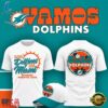 Miami Dolphins Hispanic Heritage Los Delfines De Miami 2026 T Shirt, Viral 3D Graphic Tee Miami Dolphins Hispanic Heritage Los Delfines DE Miami 2026 T Shirt
