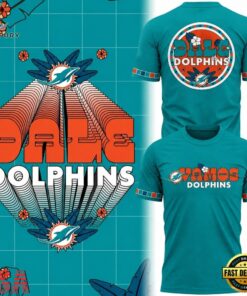 Miami Dolphins Hispanic Heritage Month 2026 Graphic T Shirt, Viral 3D Graphic Tee Miami Dolphins Hispanic Heritage Month 2026 Graphic T Shirt