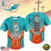 Miami Dolphins NFL Blessed Beyond The Score Baseball Jersey, NFL Baseball Shirt Miami Dolphins Nfl Blessed Beyond The Score Baseball Jersey
