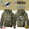 Miami Dolphins NFL US Veterans Salute To Service 2026 Hoodie Shirt, Sports Fans 3D Shirt Miami Dolphins Nfl US Veterans Salute TO Service 2026 Hoodie Shirt