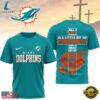 Miami Dolphins NFL Whole Lot of Football Christian Cross 3D Shirt, Sports Fans 3D Shirt Miami Dolphins Nfl Whole Lot OF Football Christian Cross 3D Shirt