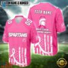 Michigan State Spartans NCAA Breast Cancer Awareness Month 2026 Football Jersey, Fashion Football Jersey 2 Michigan State Spartans NCAA Breast Cancer Awareness Month 2026 Football Jersey, Fashion Football Jersey Michigan State Spartans Ncaa Breast Cancer Awareness Month 2026 Football Jersey