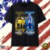 Michigan Wolverines Saturdays Detroit Lions Sundays Aidan Hutchinson T Shirt, Trendy 2D Print Shirt Michigan Wolverines Saturdays Detroit Lions Sundays Aidan Hutchinson T Shirt