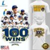 Milwaukee Brewers 100 Wins MLB White T Shirt, Viral 3D Graphic Tee 3 Milwaukee Brewers 100 Wins MLB White T Shirt, Viral 3D Graphic Tee Milwaukee Brewers 100 Wins Mlb White T Shirt