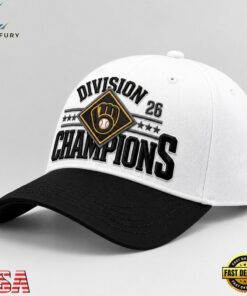 Milwaukee Brewers 2026 NL Central Division Champions Baseball Cap, Fashion Baseball Cap Milwaukee Brewers 2026 NL Central Division Champions Baseball Cap