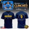 Milwaukee Brewers 2026 Postseason Clinched T Shirt, Viral 3D Graphic Tee Milwaukee Brewers 2026 Postseason Clinched T Shirt
