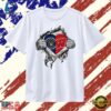 Milwaukee Brewers and Wisconsin Badgers Heart T Shirt, Trendy 2D Print Shirt 3 Milwaukee Brewers and Wisconsin Badgers Heart T Shirt, Trendy 2D Print Shirt Milwaukee Brewers And Wisconsin Badgers Heart T Shirt