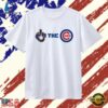 Milwaukee Brewers vs The Cubs Middle Finger Gesture MLB baseball T Shirt, Trendy 2D Print Shirt Milwaukee Brewers VS The Cubs Middle Finger Gesture Mlb Baseball T Shirt