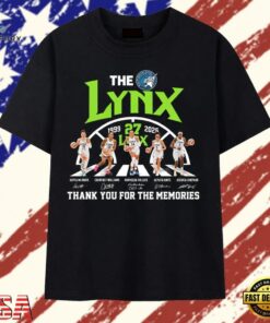 Minnesota Lynx Abbey Road Signatures Thank You For The Memories T Shirt, Trendy 2D Print Shirt Minnesota Lynx Abbey Road Signatures Thank You For The Memories T Shirt