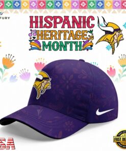 Minnesota Vikings 2026 Hispanic Heritage Month Limited Cap, Fashion Baseball Cap Minnesota Vikings 2026 Hispanic Heritage Month Limited Cap