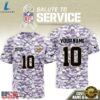 Minnesota Vikings 2026 NFL Salute to Service Camo New Design 3D Shirt, Sports Fans 3D Shirt Minnesota Vikings 2026 Nfl Salute TO Service Camo New Design 3D Shirt