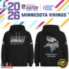 Minnesota Vikings NFL Crucial Catch 2026 Limited Edition Black Hoodie Shirt, Sports Fans 3D Shirt Minnesota Vikings Nfl Crucial Catch 2026 Limited Edition Black Hoodie Shirt