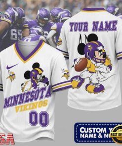 Minnesota Vikings NFL Mickey Quarterback Football Jersey, Trending NFL Jersey Minnesota Vikings Nfl Mickey Quarterback Football Jersey