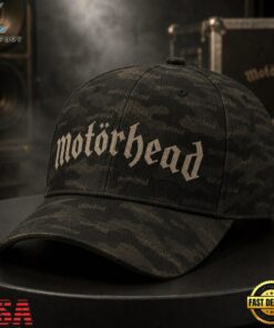 Motorhead Warpig Camo Classic Cap, Music Lover Baseball Cap Motorhead Warpig Camo Classic Cap