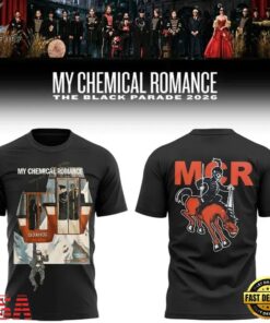 My Chemical Romance Long Live The Black Parade Tour US 2026 At Denver T Shirt, Trending Music 3D Tee MY Chemical Romance Long Live The Black Parade Tour US 2026 AT Denver T Shirt
