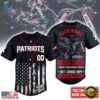 New England Patriots NFL Breast Cancer Hope Over Fear Baseball Jersey, NFL Baseball Shirt New England Patriots Nfl Breast Cancer Hope Over Fear Baseball Jersey