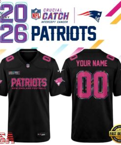 New England Patriots NFL Crucial Catch 2026 Black Limited Edition Football Jersey, Fashion Football Jersey New England Patriots Nfl Crucial Catch 2026 Black Limited Edition Football Jersey