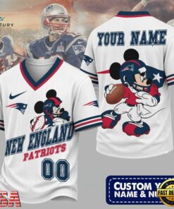 New England Patriots NFL Mickey Quarterback Football Jersey, Trending NFL Jersey New England Patriots Nfl Mickey Quarterback Football Jersey