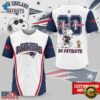 New England Patriots NFL Snoopy Ultimate Game Day Personalized Jersey Shirt, NFL Baseball Shirt New England Patriots Nfl Snoopy Ultimate Game Day Personalized Jersey Shirt