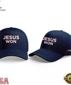 New England Patriots x Jesus Won 2026 Special New Cap, Fashion Baseball Cap New England Patriots X Jesus Won 2026 Special New Cap