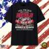 New Jersey Devils Legends Greatness Vintage Hockey T Shirt, Trendy 2D Print Shirt New Jersey Devils Legends Greatness Vintage Hockey T Shirt