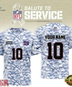 New York Giants 2026 NFL Salute to Service Camo New Design 3D Shirt, Sports Fans 3D Shirt New York Giants 2026 Nfl Salute TO Service Camo New Design 3D Shirt