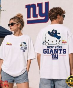 New York Giants NFL Kitty Burger Game Day Unisex 3D Shirt, Sports Fans 3D Shirt New York Giants Nfl Kitty Burger Game Day Unisex 3D Shirt