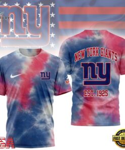 New York Giants NFL Sunday Legends Tie Dye 3D Shirt, Sports Fans 3D Shirt New York Giants Nfl Sunday Legends Tie Dye 3D Shirt
