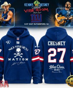 New York Giants x Kenny Chesney The Original Vibe Room Tour 2027 Hoodie, Viral 3D Graphic Tee New York Giants X Kenny Chesney The Original Vibe Room Tour 2027 Hoodie