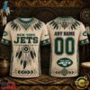 New York Jets 2026 NFL Native American Heritage 3D Shirt, Sports Fans 3D Shirt New York Jets 2026 Nfl Native American Heritage 3D Shirt
