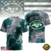 New York Jets NFL Sunday Legends Tie Dye 3D Shirt, Sports Fans 3D Shirt New York Jets Nfl Sunday Legends Tie Dye 3D Shirt