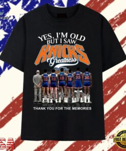 New York Knicks Greatness Legends Signatures Vintage Basketball T Shirt, Trendy 2D Print Shirt New York Knicks Greatness Legends Signatures Vintage Basketball T Shirt