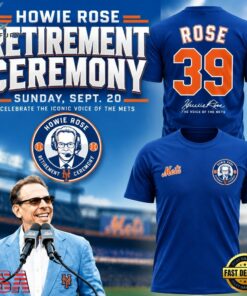 New York Mets Howie Rose 39 Years Celebrate The Iconic Voice Of The Mets Blue 3D Shirt, Viral 3D Graphic Tee New York Mets Howie Rose 39 Years Celebrate The Iconic Voice OF The Mets Blue 3D Shirt