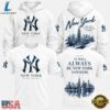 New York Yankees It will always be New York or Nowhere 2026 White 3D Shirt, Viral 3D Graphic Tee New York Yankees IT Will Always BE New York OR Nowhere 2026 White 3D Shirt