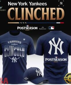 New York Yankees Postseason Clinched 2026 3D Shirt, Viral 3D Graphic Tee New York Yankees Postseason Clinched 2026 3D Shirt