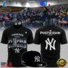 New York Yankees Postseason Clinched 2026 Black T Shirt, Viral 3D Graphic Tee New York Yankees Postseason Clinched 2026 Black T Shirt