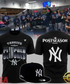 New York Yankees Postseason Clinched 2026 Black T Shirt, Viral 3D Graphic Tee New York Yankees Postseason Clinched 2026 Black T Shirt