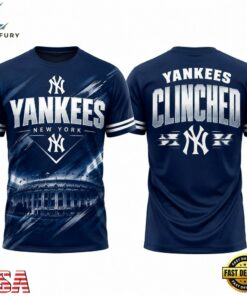 New York Yankees Postseason Clinched No Time Like October 2026 3D Shirt, Viral 3D Graphic Tee New York Yankees Postseason Clinched NO Time Like October 2026 3D Shirt