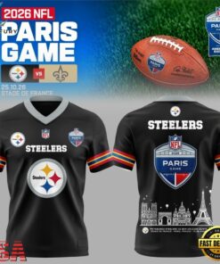 NFL Paris Game 2026 Pittsburgh Steelers to Paris Football Jersey, Fashion Football Jersey Nfl Paris Game 2026 Pittsburgh Steelers TO Paris Football Jersey