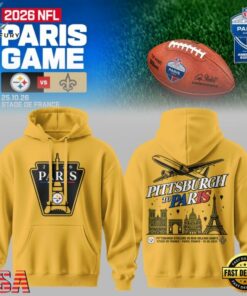 NFL Paris Game 2026 Pittsburgh Steelers to Paris Hoodie, Viral 3D Graphic Tee Nfl Paris Game 2026 Pittsburgh Steelers TO Paris Hoodie