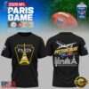 NFL Paris Game 2026 Pittsburgh Steelers to Paris T Shirt, Viral 3D Graphic Tee Nfl Paris Game 2026 Pittsburgh Steelers TO Paris T Shirt