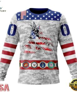 NHL Arizona Coyotes Armed Forces Appreciation Design Hoodie, T Shirt, NHL Hockey 3D Shirt Nhl Arizona Coyotes Armed Forces Appreciation Design Hoodie T Shirt 3