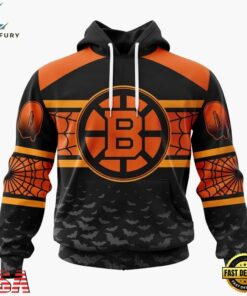 NHL Boston Bruins Halloween Design Personalized Hoodie, T Shirt, Sweatshirt, NHL Hockey 3D Shirt Nhl Boston Bruins Halloween Design Personalized Hoodie T Shirt Sweatshirt 1