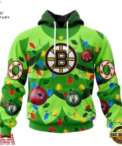 NHL Boston Bruins Specialized Christmass Tree Color And City's Sport Teams Hoodie, T Shirt, NHL Hockey 3D Shirt Nhl Boston Bruins Specialized Christmass Tree Color And City S Sport Teams Hoodie T Shirt 1