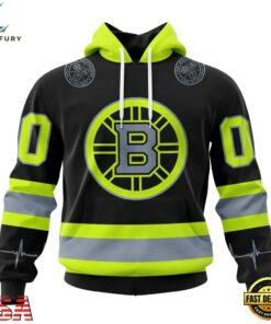 NHL Boston Bruins Specialized With FireFighter Uniforms Color Hoodie, T Shirt, NHL Hockey 3D Shirt Nhl Boston Bruins Specialized With Firefighter Uniforms Color Hoodie T Shirt 1