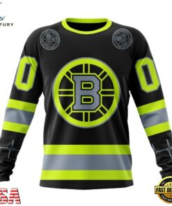 NHL Boston Bruins Specialized With FireFighter Uniforms Color Hoodie, T Shirt, NHL Hockey 3D Shirt Nhl Boston Bruins Specialized With Firefighter Uniforms Color Hoodie T Shirt 3