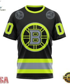 NHL Boston Bruins Specialized With FireFighter Uniforms Color Hoodie, T Shirt, NHL Hockey 3D Shirt Nhl Boston Bruins Specialized With Firefighter Uniforms Color Hoodie T Shirt 4