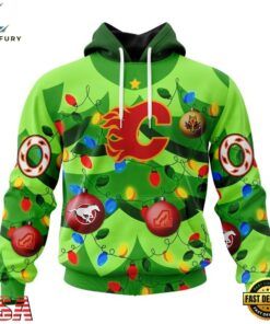 NHL Calgary Flames Specialized Christmass Tree Color And City's Sport Teams Hoodie, T Shirt, NHL Hockey 3D Shirt Nhl Calgary Flames Specialized Christmass Tree Color And City S Sport Teams Hoodie T Shirt 1