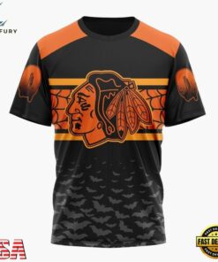 NHL Chicago Blackhawks Halloween Design Personalized Hoodie, T Shirt, Sweatshirt, NHL Hockey 3D Shirt Nhl Chicago Blackhawks Halloween Design Personalized Hoodie T Shirt Sweatshirt 3